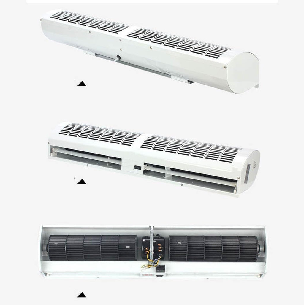 Over Door Air Curtain 60cm 2 Wind Speeds Remote Control J75942