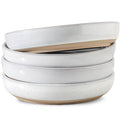 White Ceramic Pasta Bowls Set of 4, 26 oz H4730