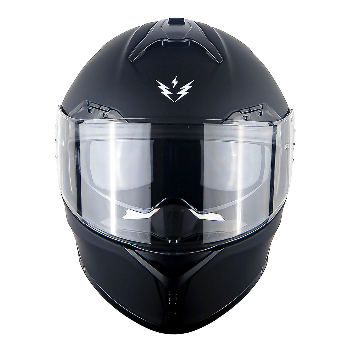 Matt Black Modular Full Face Motorcycle Helmet O960644