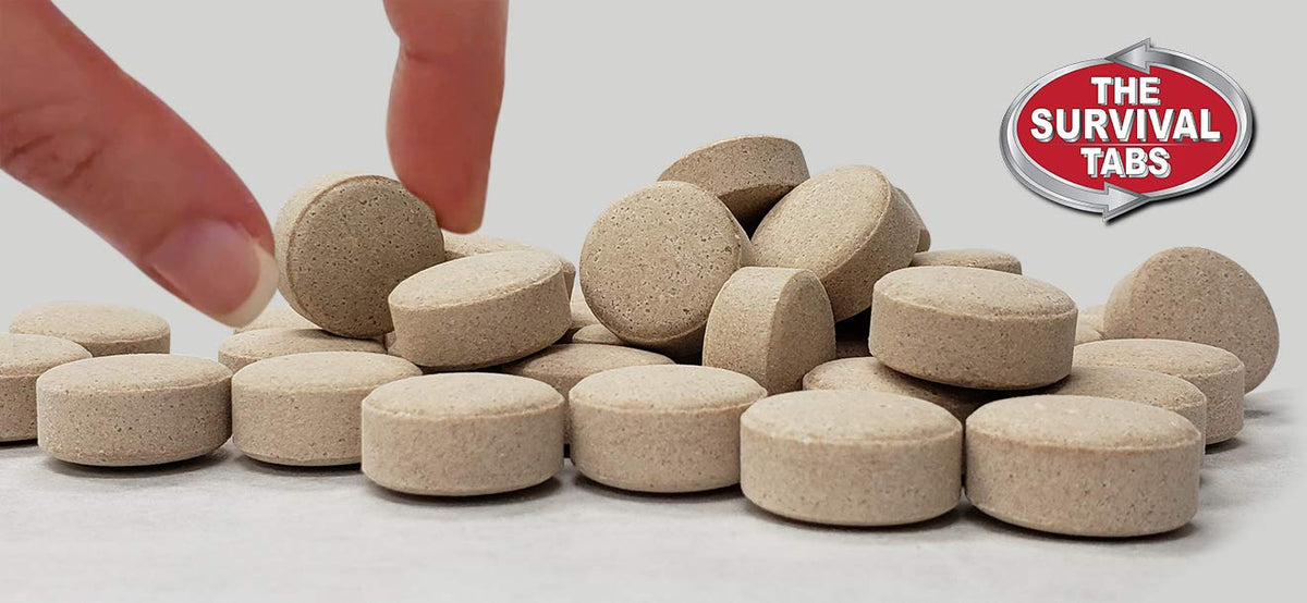 Survival Tabs 10-Day Vanilla Malt Fortified E1756