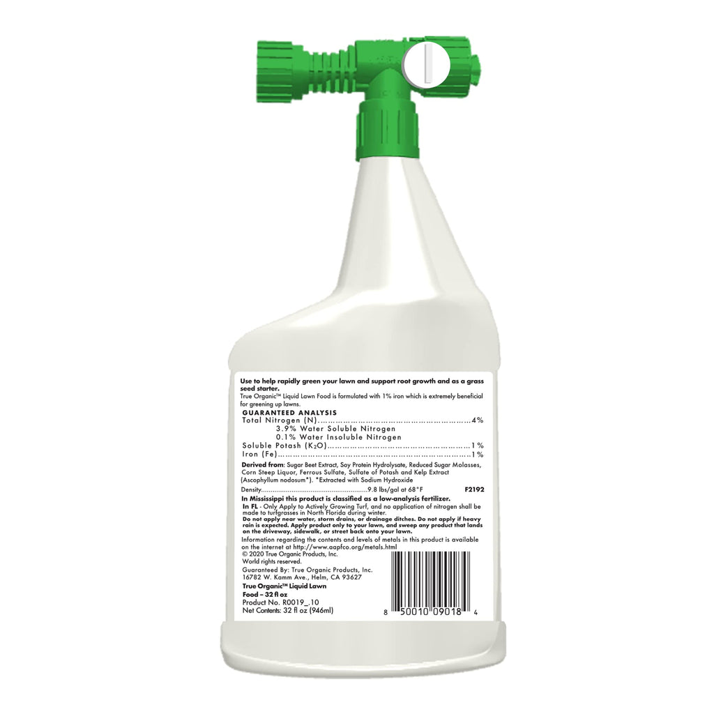 Organic Liquid Lawn Fertilizer with 1% Iron 32 fl. oz. X2515