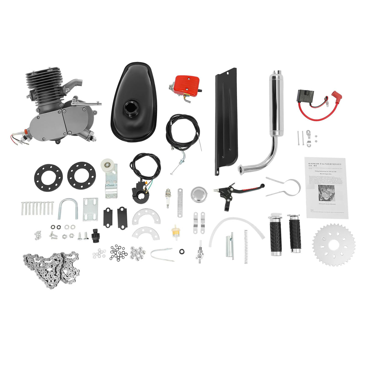2 Stroke 100CC Bicycle Engine Kit with CDI Ignition G1265