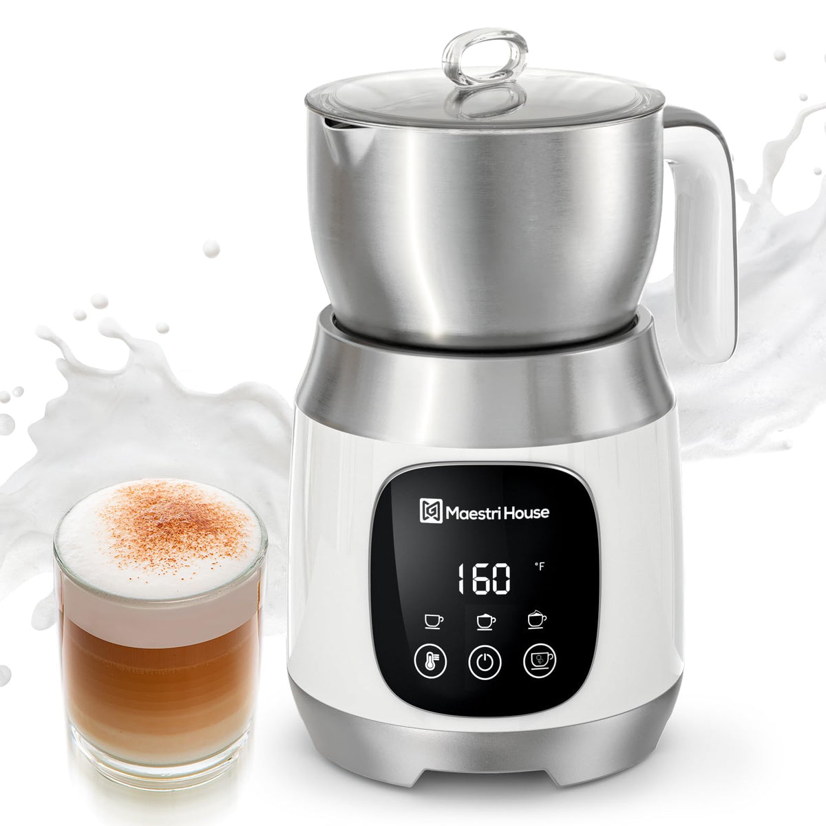 Milk Frother and Steamer 21oz/600mL C16485