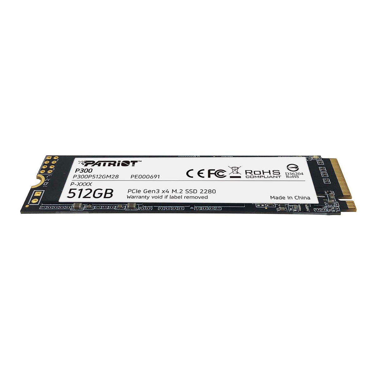 512GB M.2 PCIe Gen 3 x4 SSD X283664