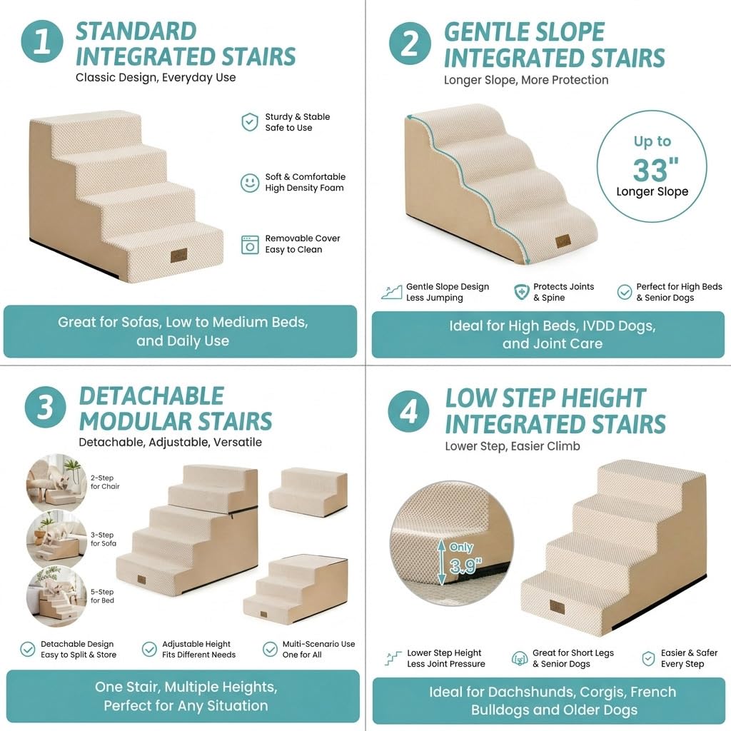 4 Step Pet Stairs C900688