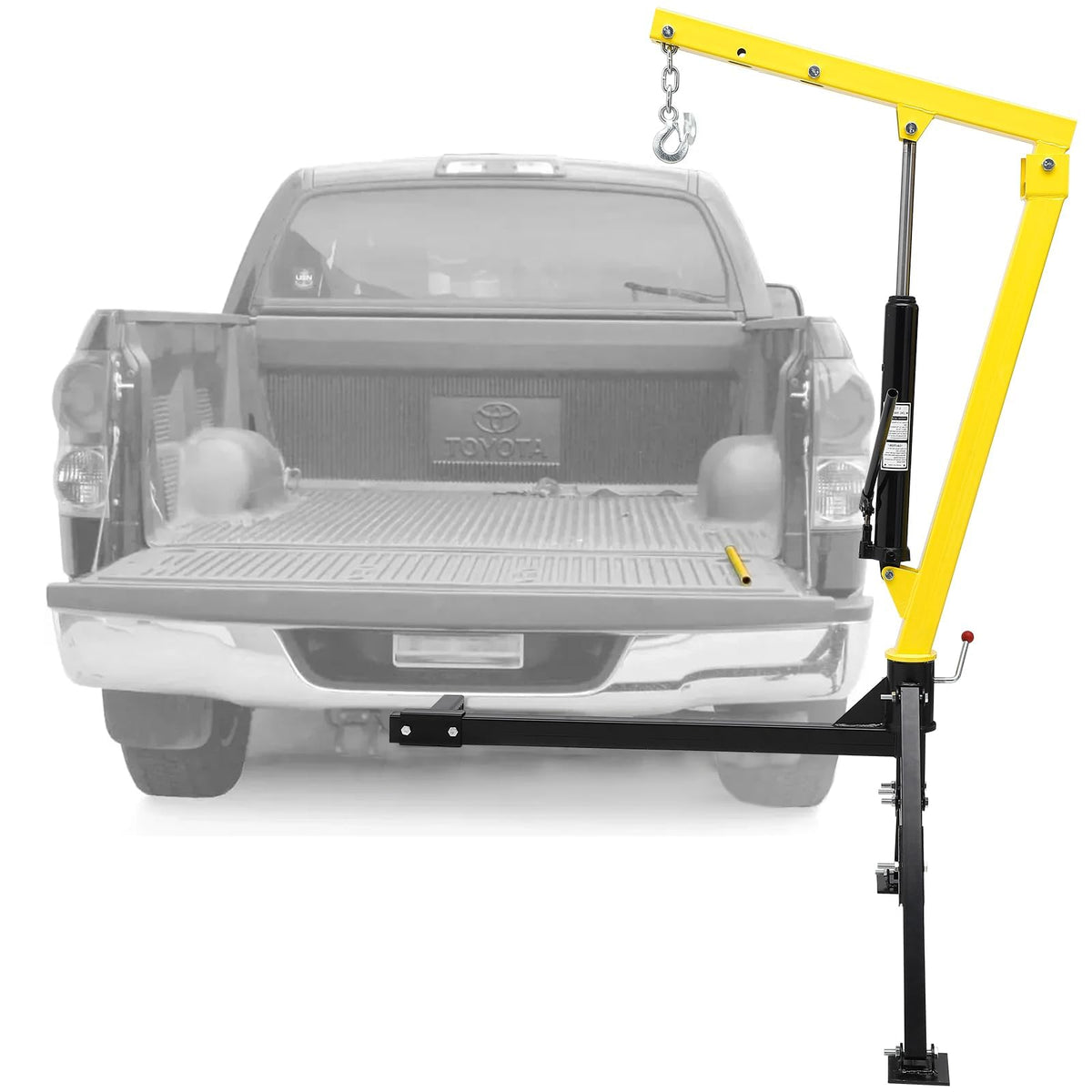 1000 LBS Hydraulic Truck-Mounted Crane with 360° Swivel K89993