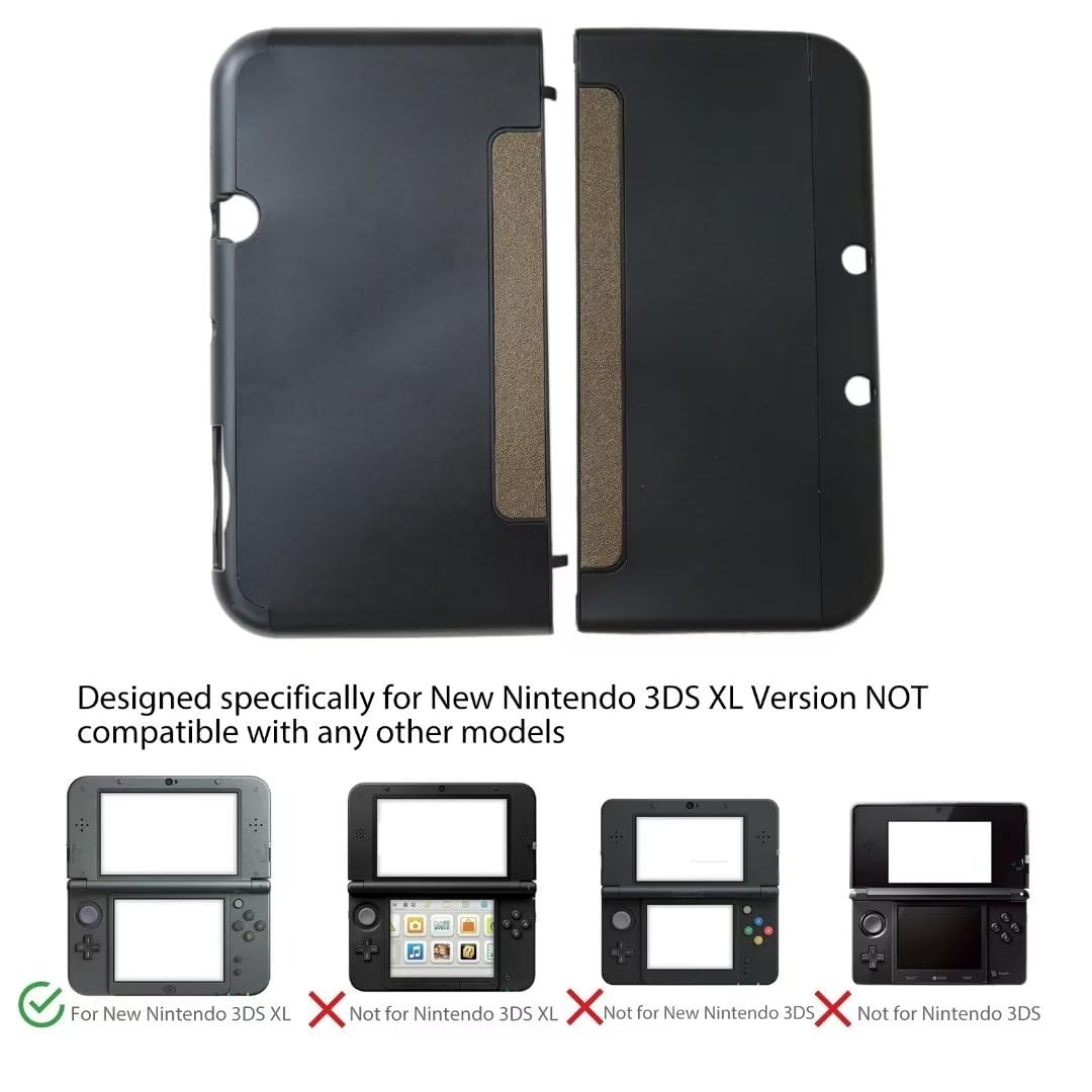 Black Protective Shell for Nintendo 3DS XL LL V3051