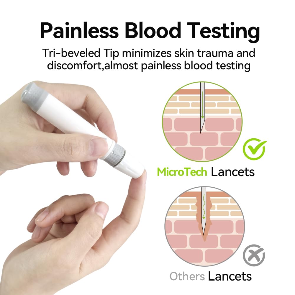 Blood Glucose Test Strips & Lancets, 100 Count T14223