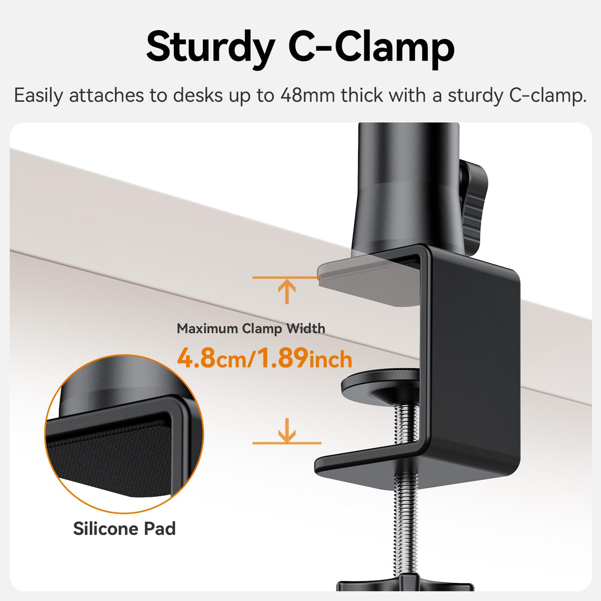 Camera Desk Mount Stand Articulating Arm J35331