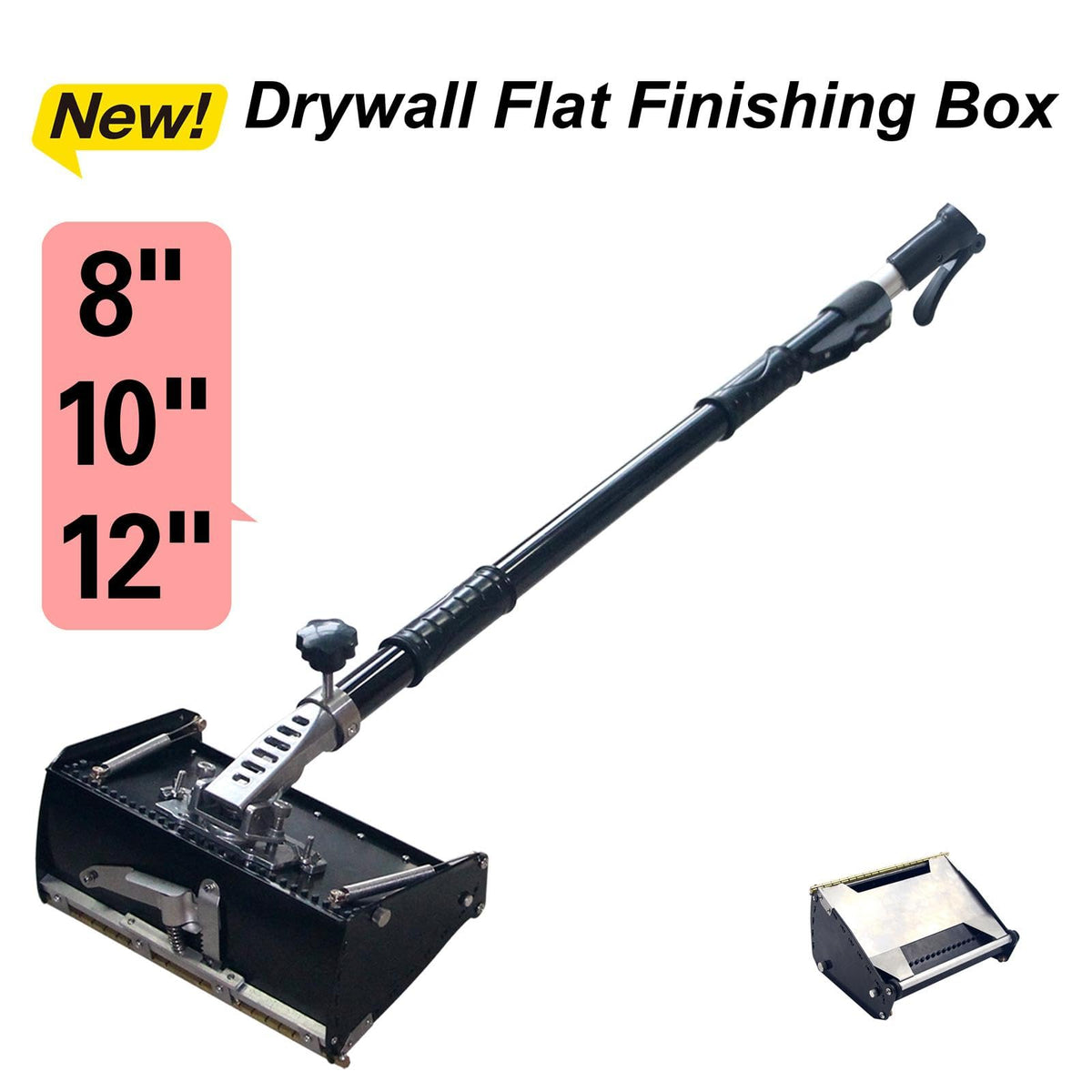 10 Inch Drywall Flat Finishing Box D2887