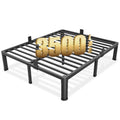 Queen Size 14 Inch Metal Platform Bed Frame F563582