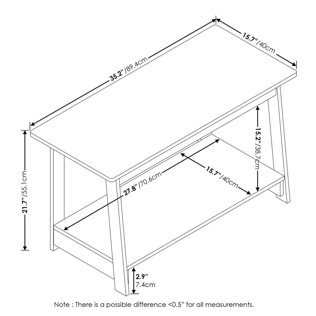 Espresso TV Stand B819049