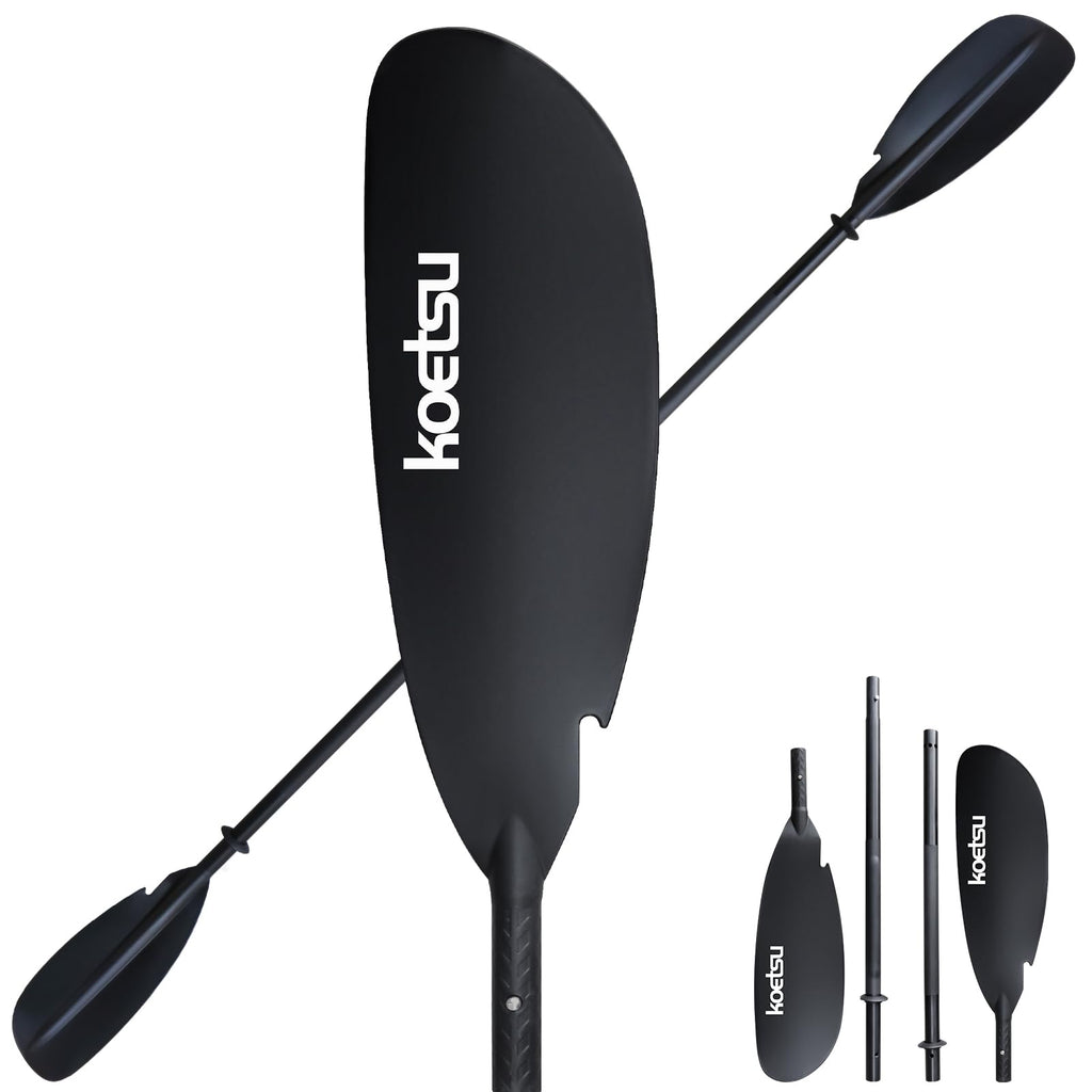 Aluminum 4-Piece Adjustable Double-Sided Kayak Paddle T6676