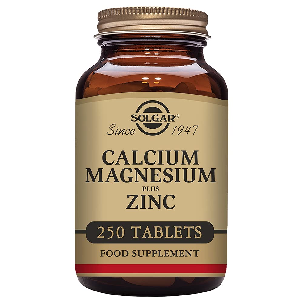 Calcium Magnesium Plus Zinc 250 Tablets V442