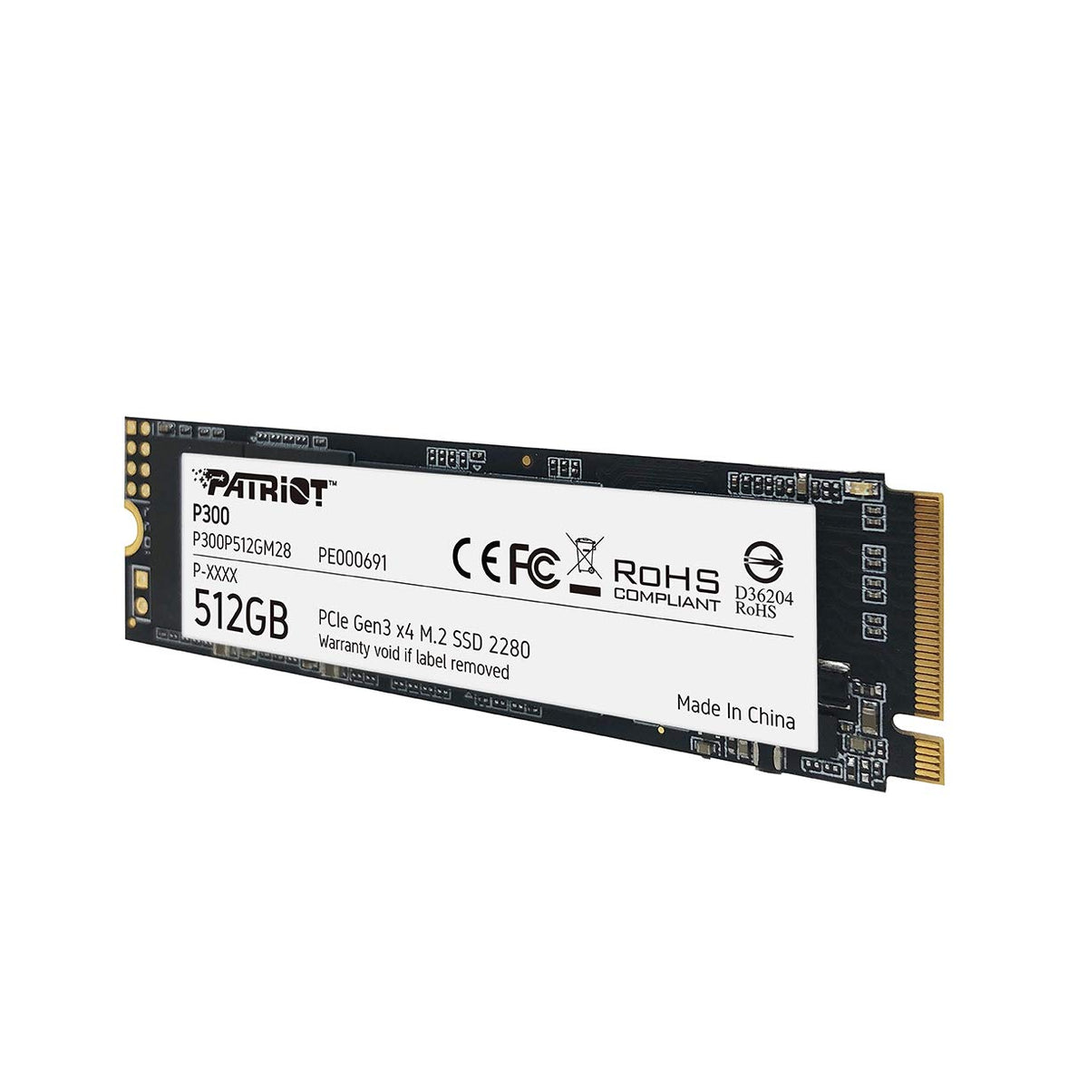 512GB M.2 PCIe Gen 3 x4 SSD X283664