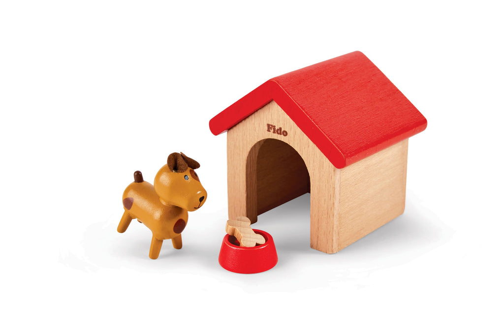 Wooden Dollhouse Animal Set G382582