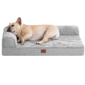 Medium Grey Memory Foam Dog Bed E340