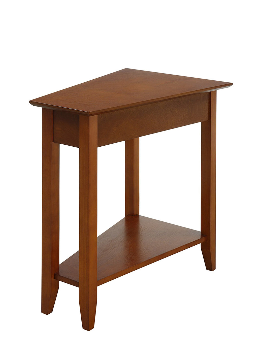 24" Cherry End Table with Storage Shelf Q66535