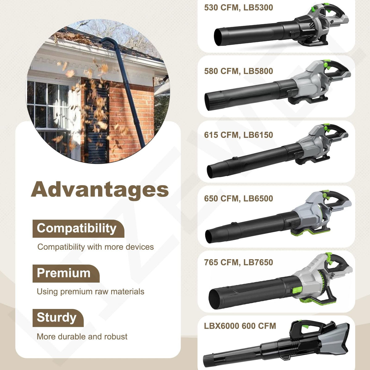 8.3FT Gutter Cleaning Attachment C10866