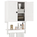 Small Rustic Medicine Cabinet with Two Barn Doors B8386