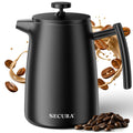 50oz Stainless Steel Insulated French Press Coffee Maker L5532