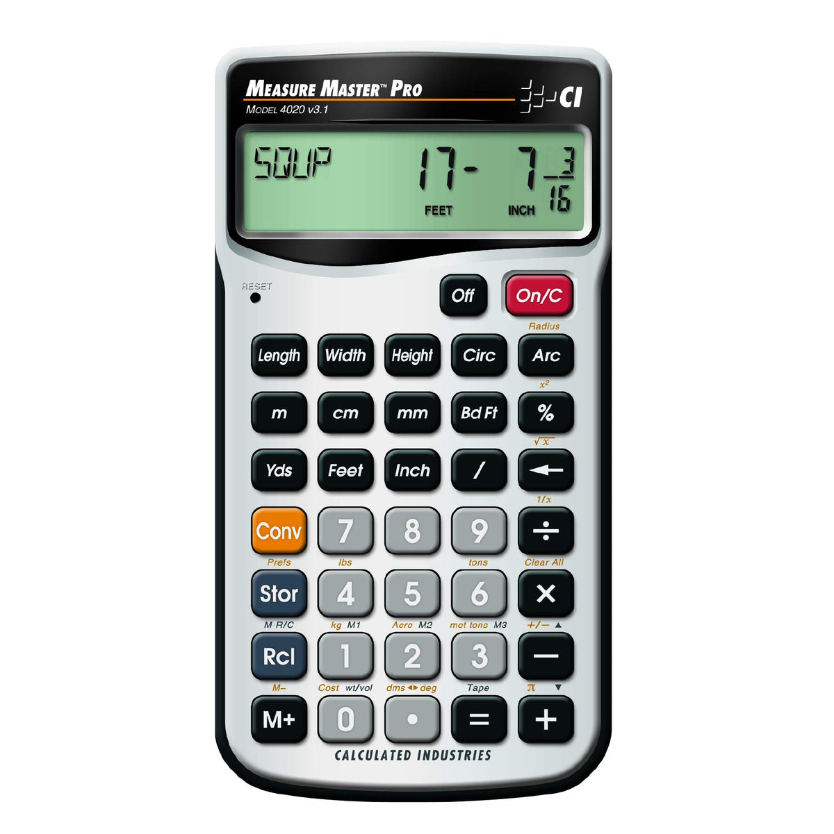 Construction Math Calculator S59217