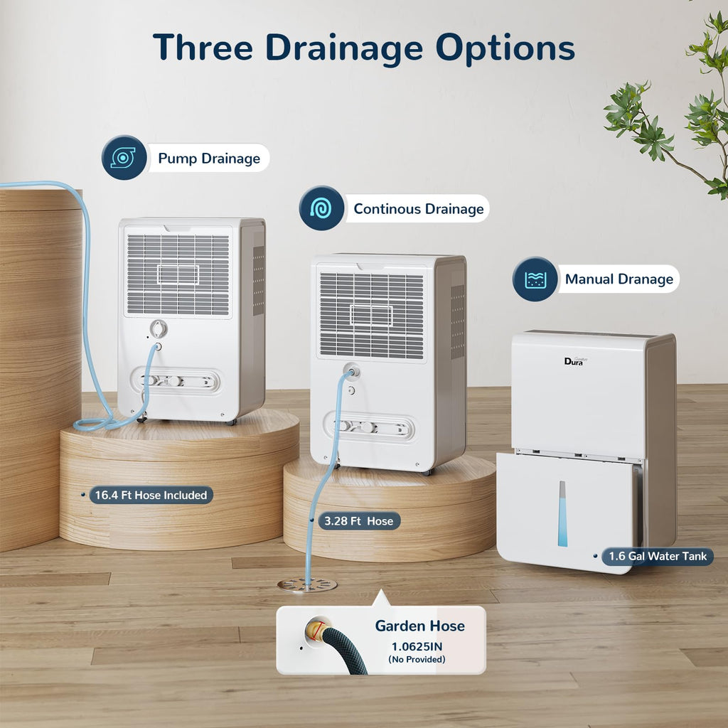 50 Pint Smart Dehumidifier with Pump X838