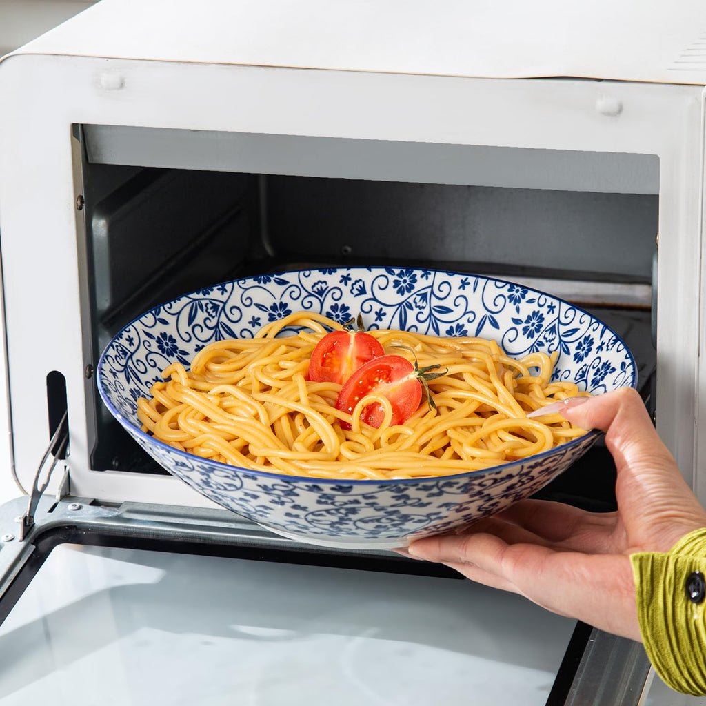 40 Oz Ceramic Pasta Bowls Set of 4 E4504