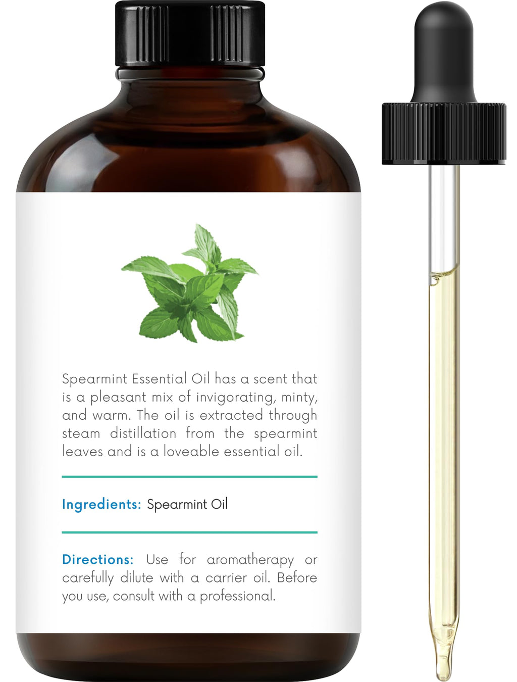 Lavender and Spearmint Essential Oils 2 x 4 Fl Oz E6208