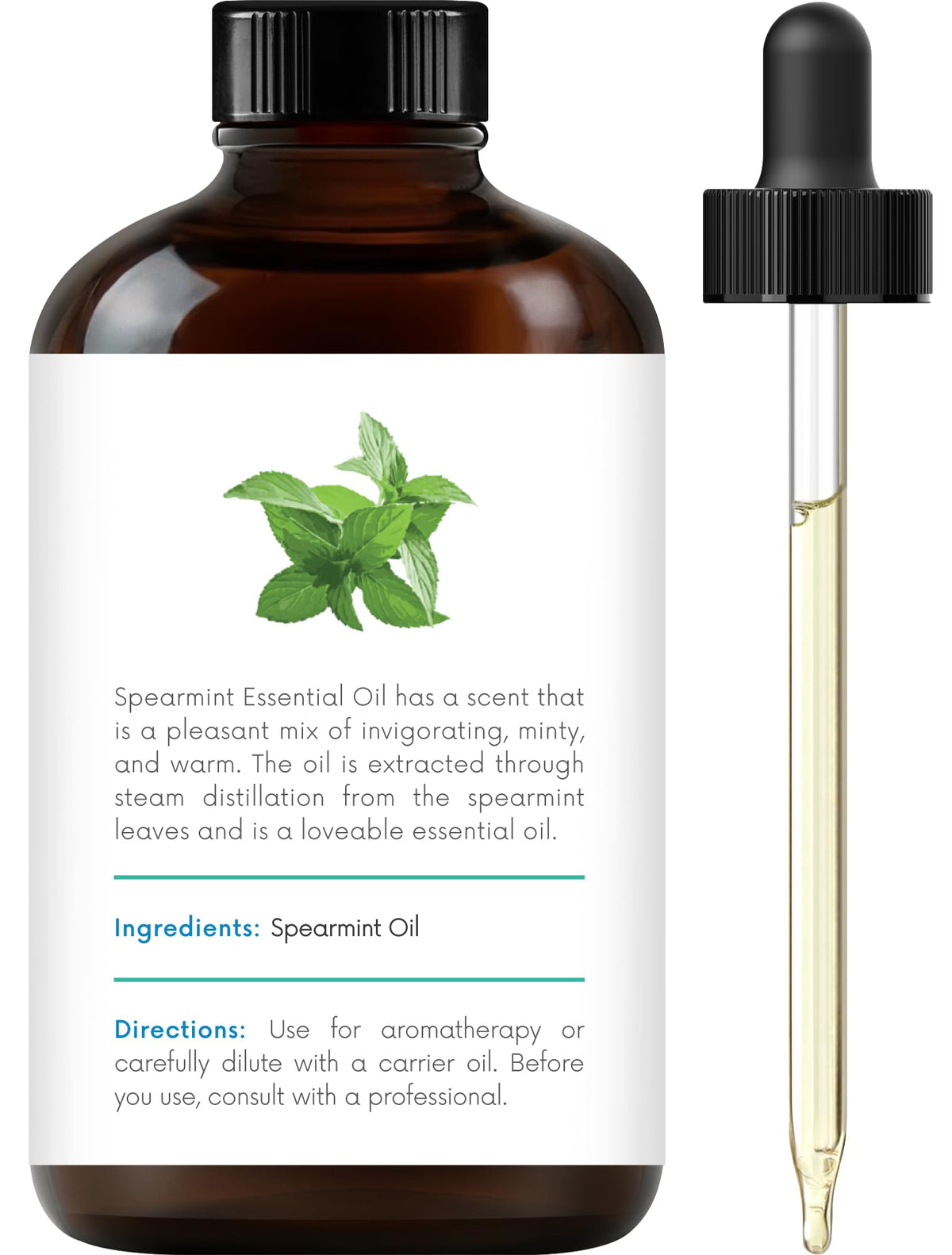 Lavender and Spearmint Essential Oils 2 x 4 Fl Oz E6208