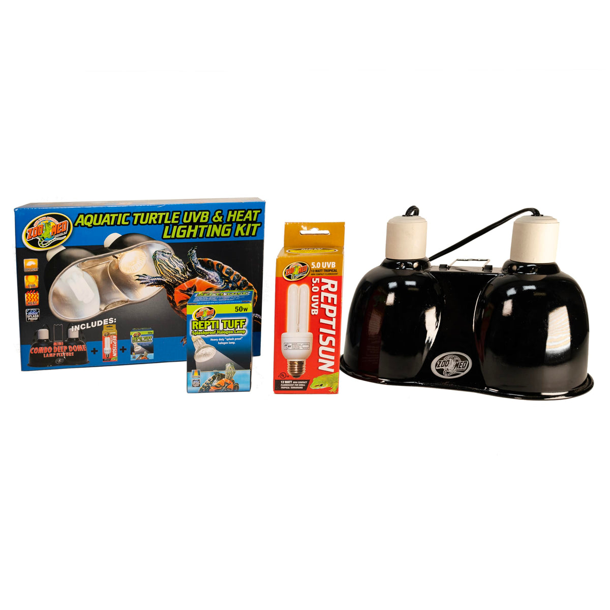 Aquatic Turtle UVB & Heat Lighting Kit U694