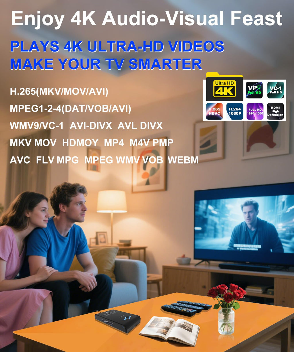 4K Ultra HD Media Player & HDD Enclosure 2-in-1 Z8014