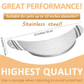 2 Pieces Pot Strainer with Handle V3978