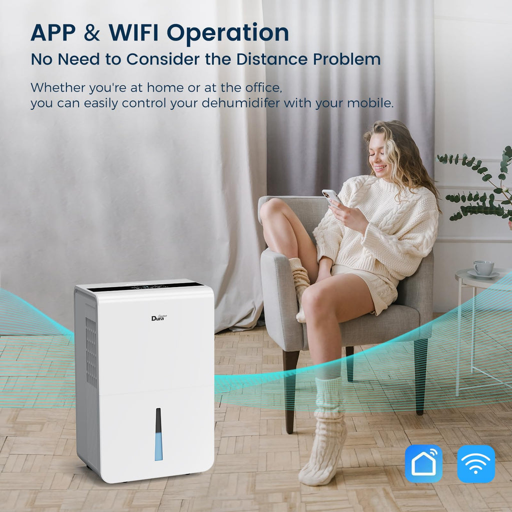 50 Pint Smart Dehumidifier with Pump X838