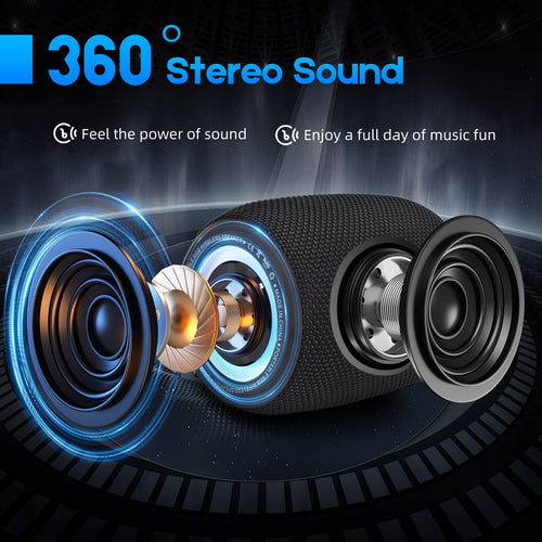 20W IPX6 Waterproof Portable Bluetooth Speaker K142