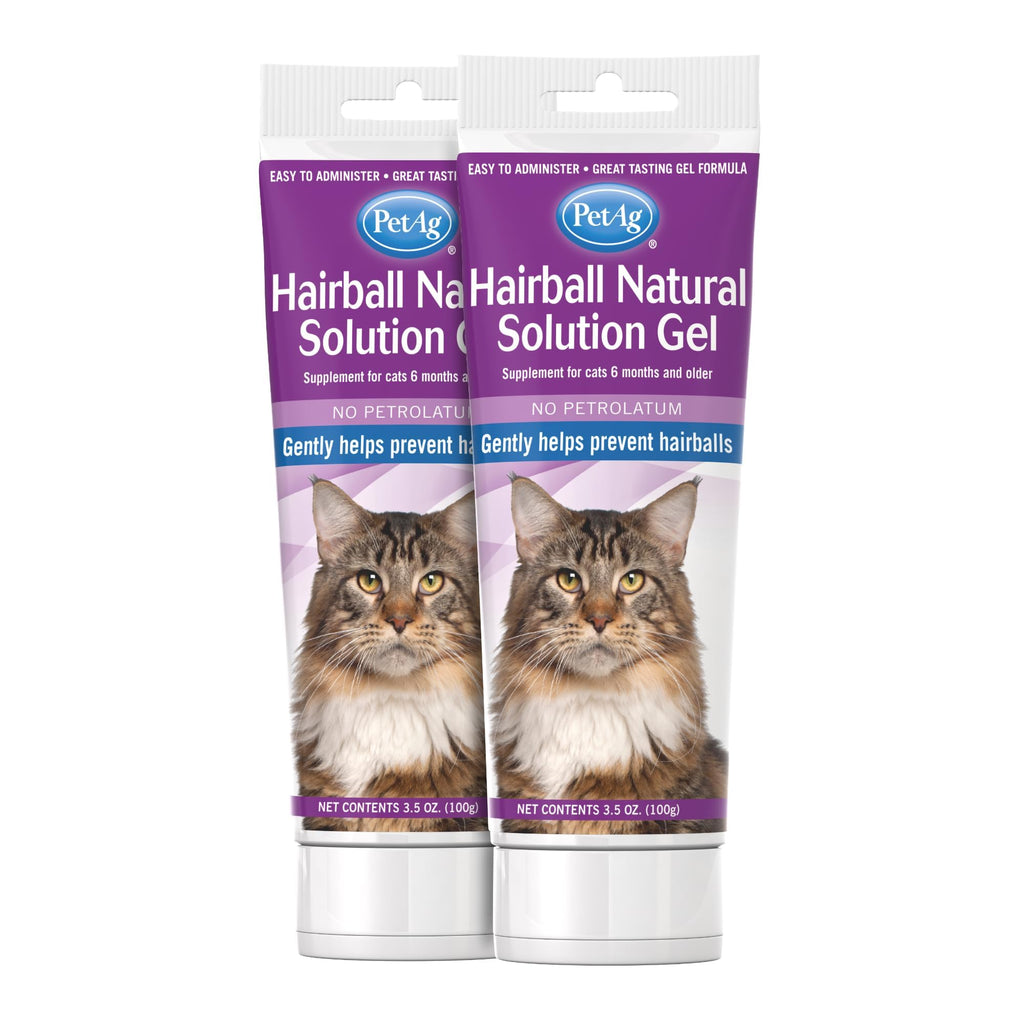 Hairball Gel Supplement for Cats 3.5 oz Pack of 2 Z609
