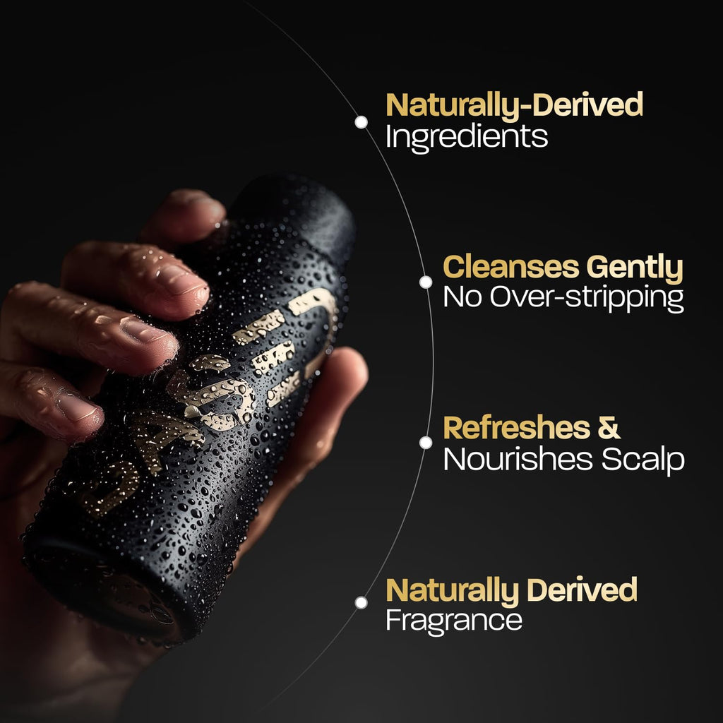 Shampoo & Conditioner Bundle with Peppermint Oil & Coconut Oil, 12 fl oz (Pack of 2) X80583