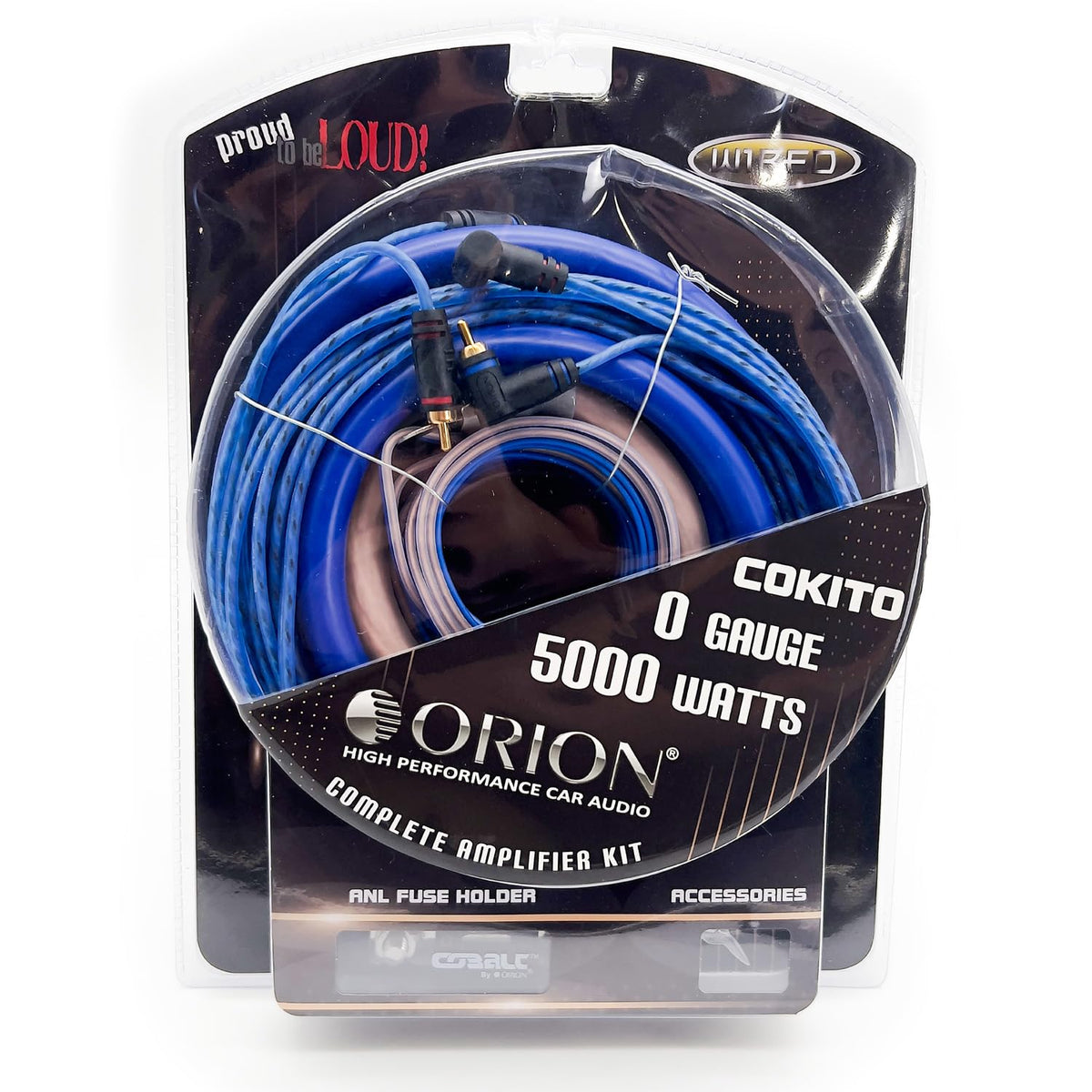 0-Gauge CCA Amp Wiring Kit U330405
