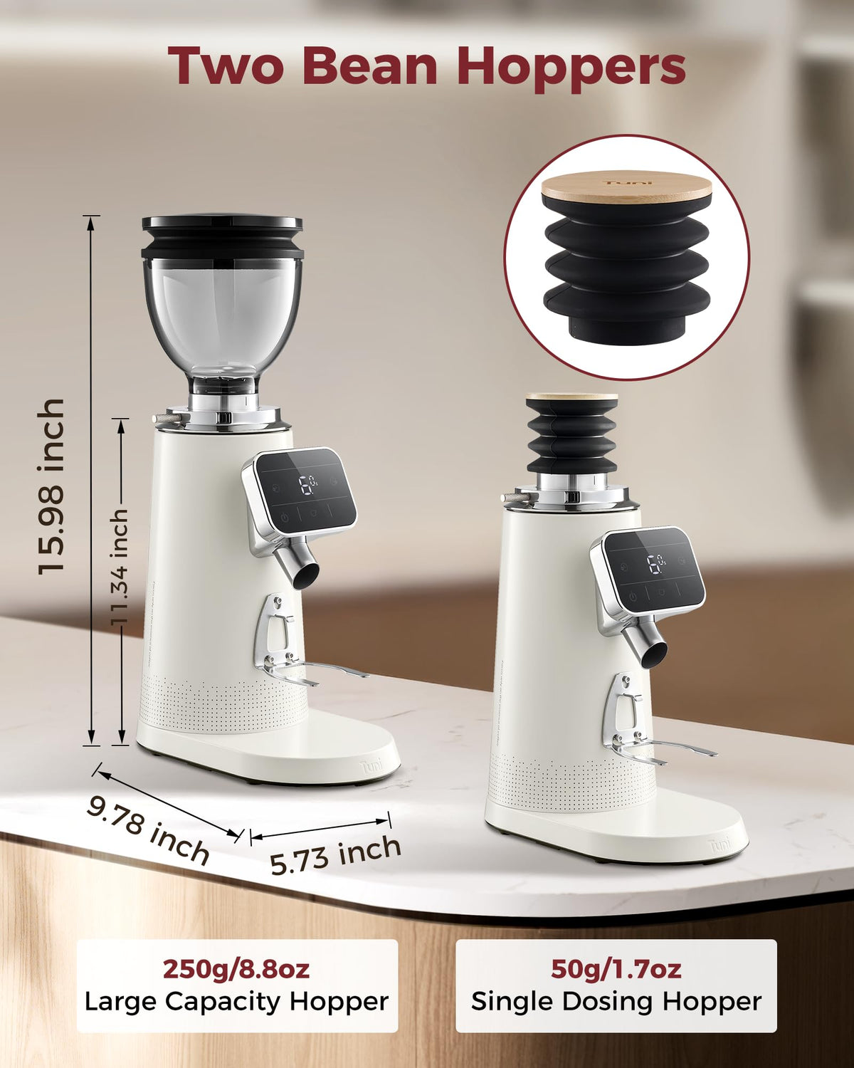 64mm Flat Burr Coffee Grinder I20722