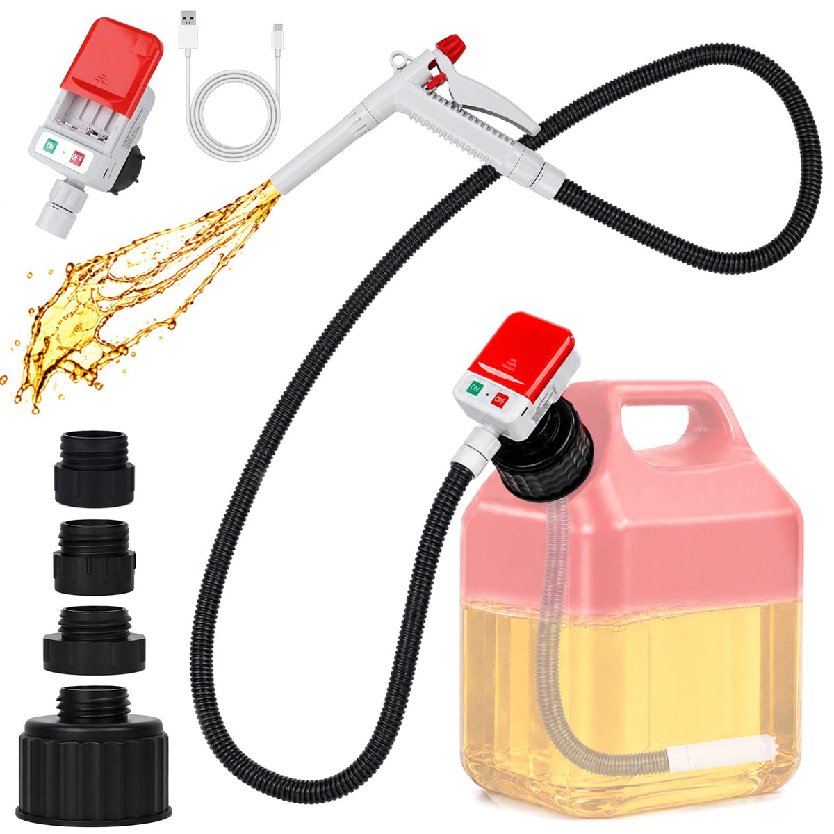 Fuel Transfer Pump with Hand Nozzle Y420