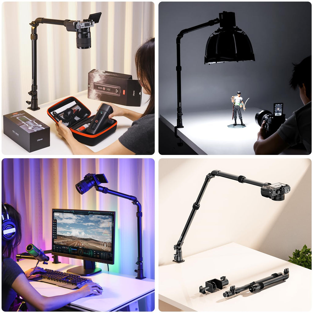 Camera Desk Mount Stand Articulating Arm J35331