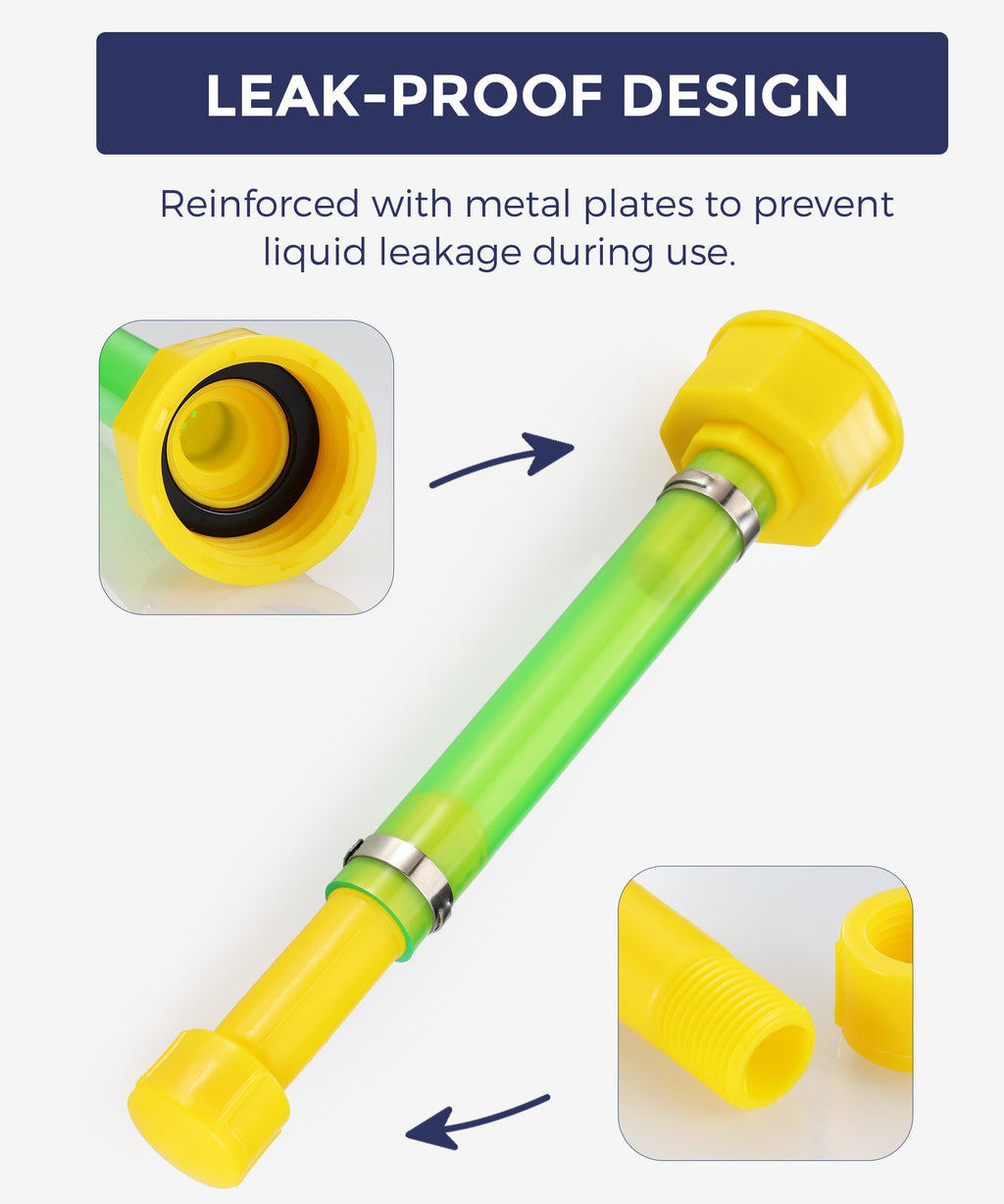 Gas Can Spout Replacement with Sealing Ring & Cap S9221