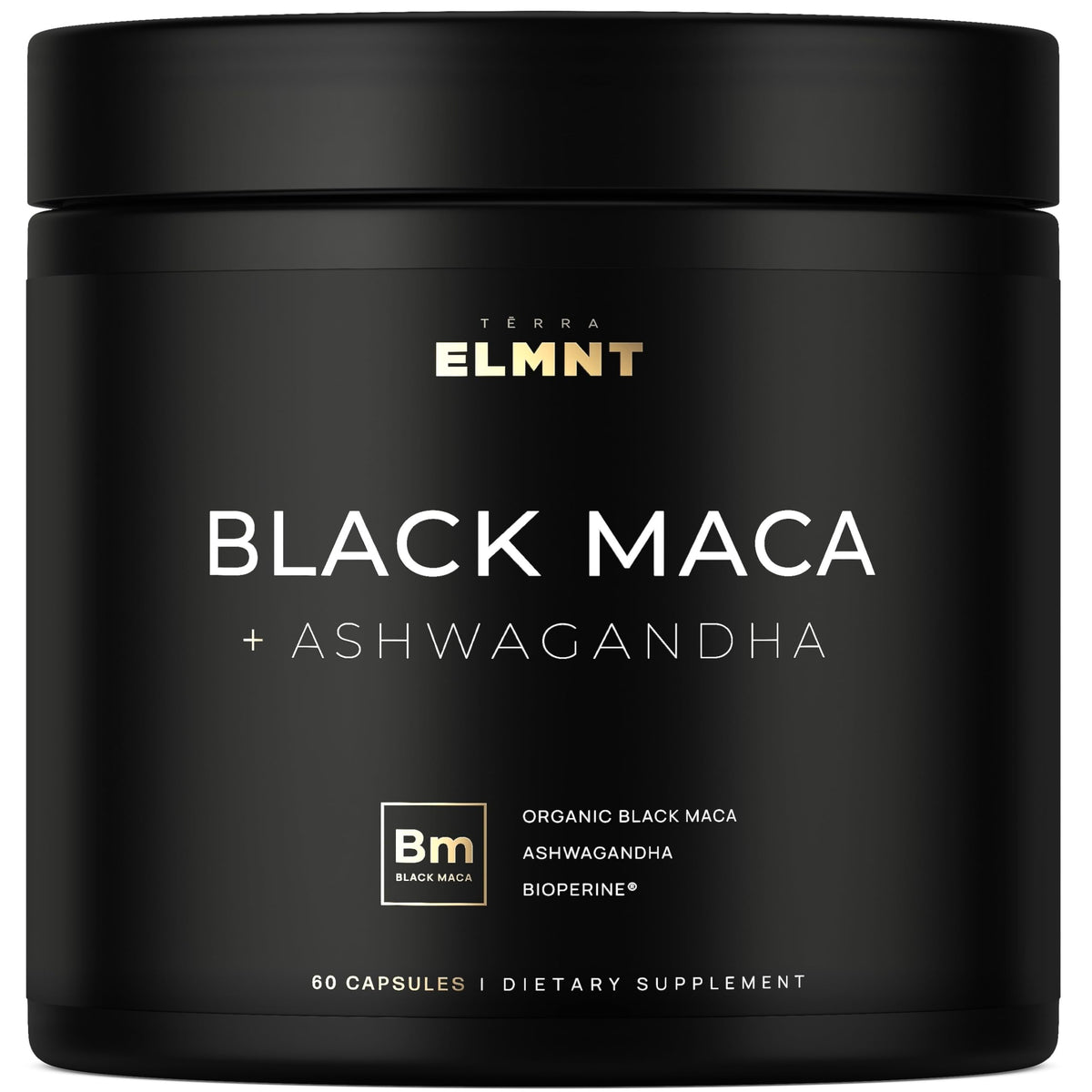 Organic Black Maca Root with Ashwagandha B827