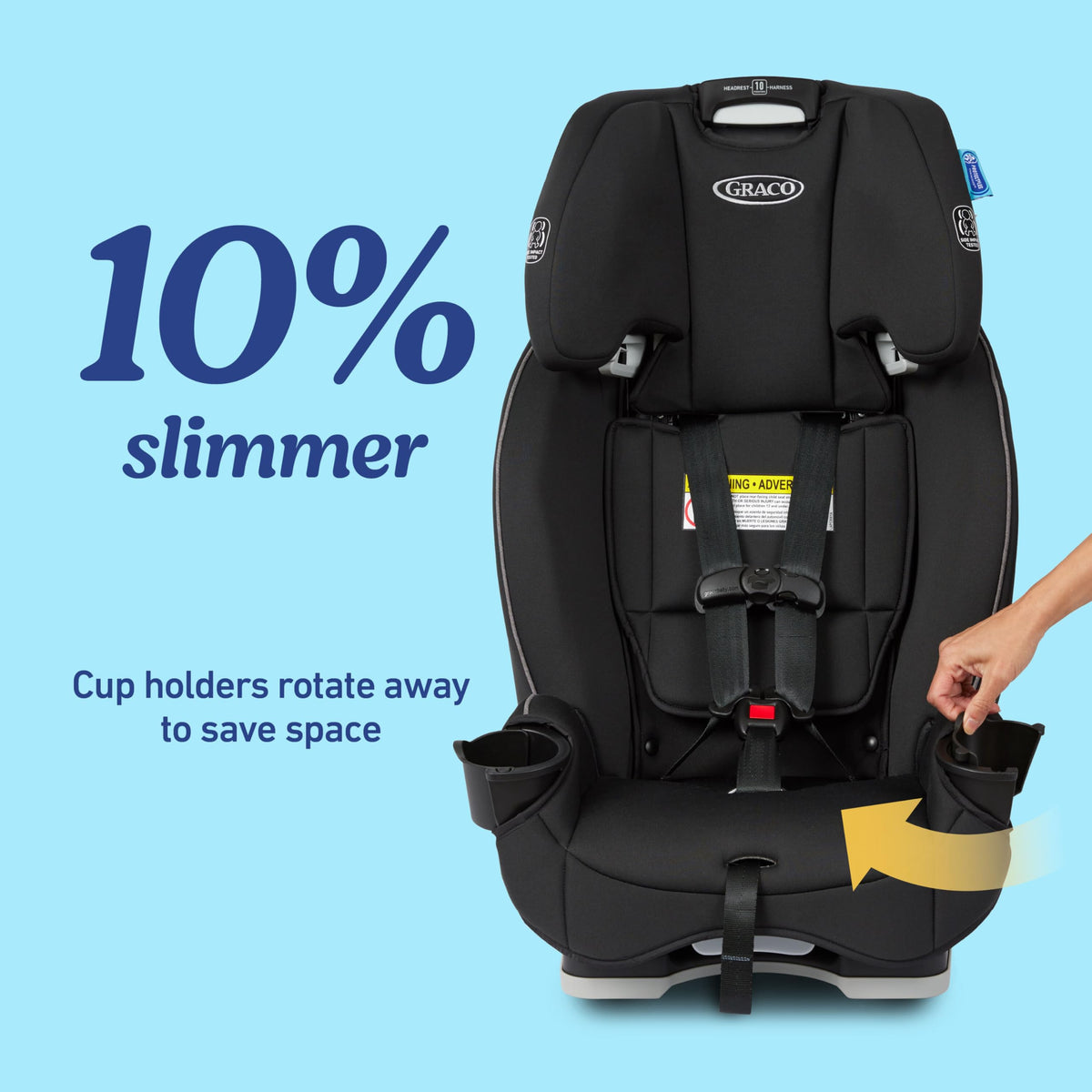 3-in-1 Convertible Car Seat E3166