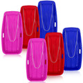 6 Pcs 35 in Plastic Snow Sled T1301