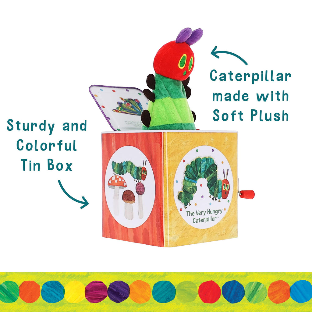The Very Hungry Caterpillar Jack in the Box Toy X3926