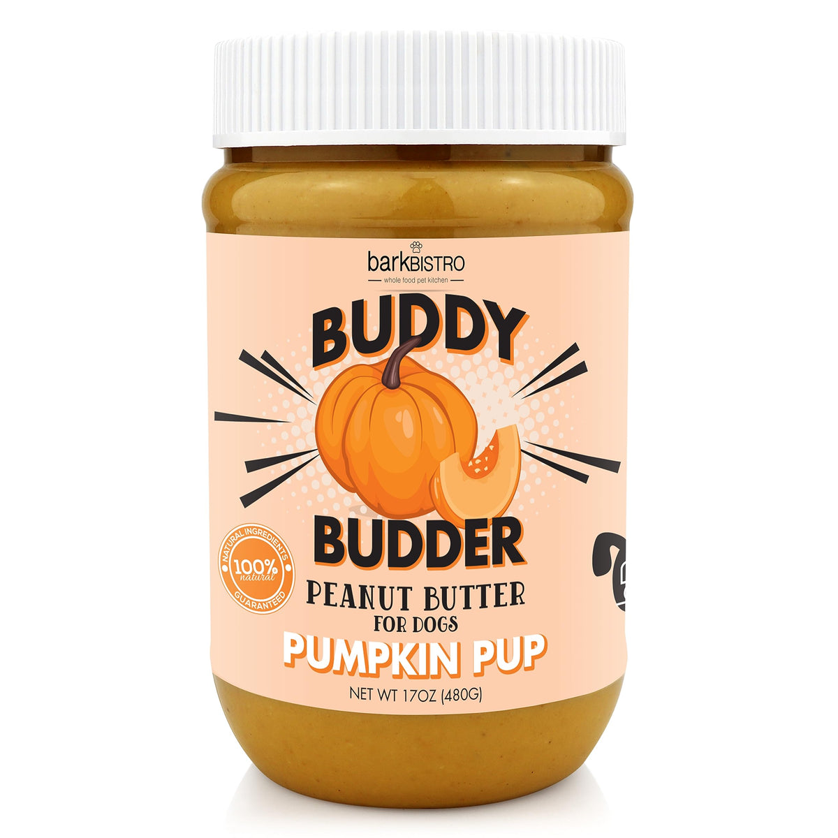 Natural Dog Peanut Butter 17oz D849