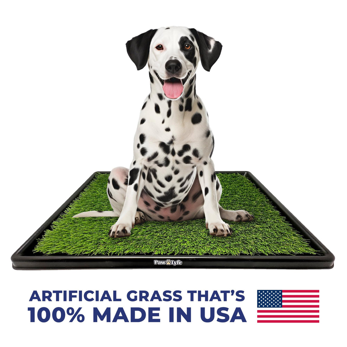 Artificial Grass Dog Potty with Tray J7260