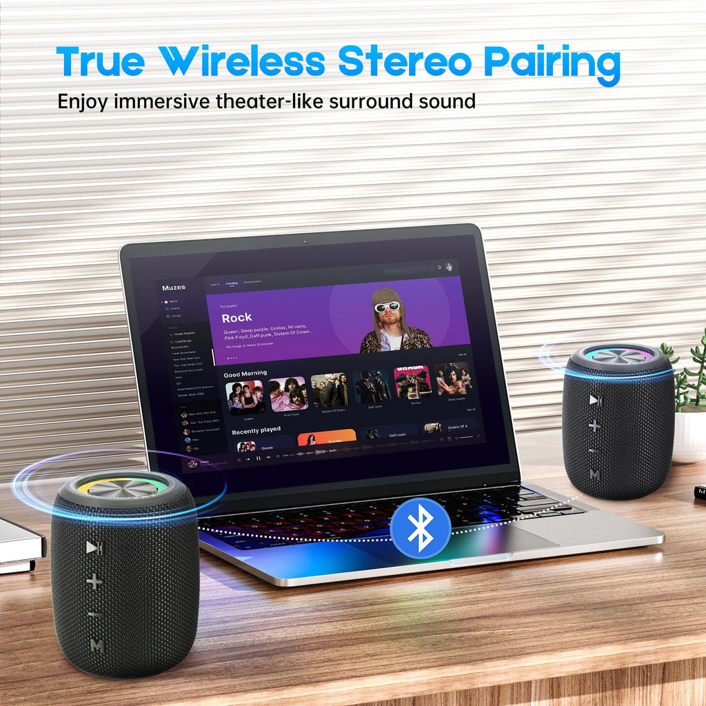 20W IPX6 Waterproof Portable Bluetooth Speaker K142