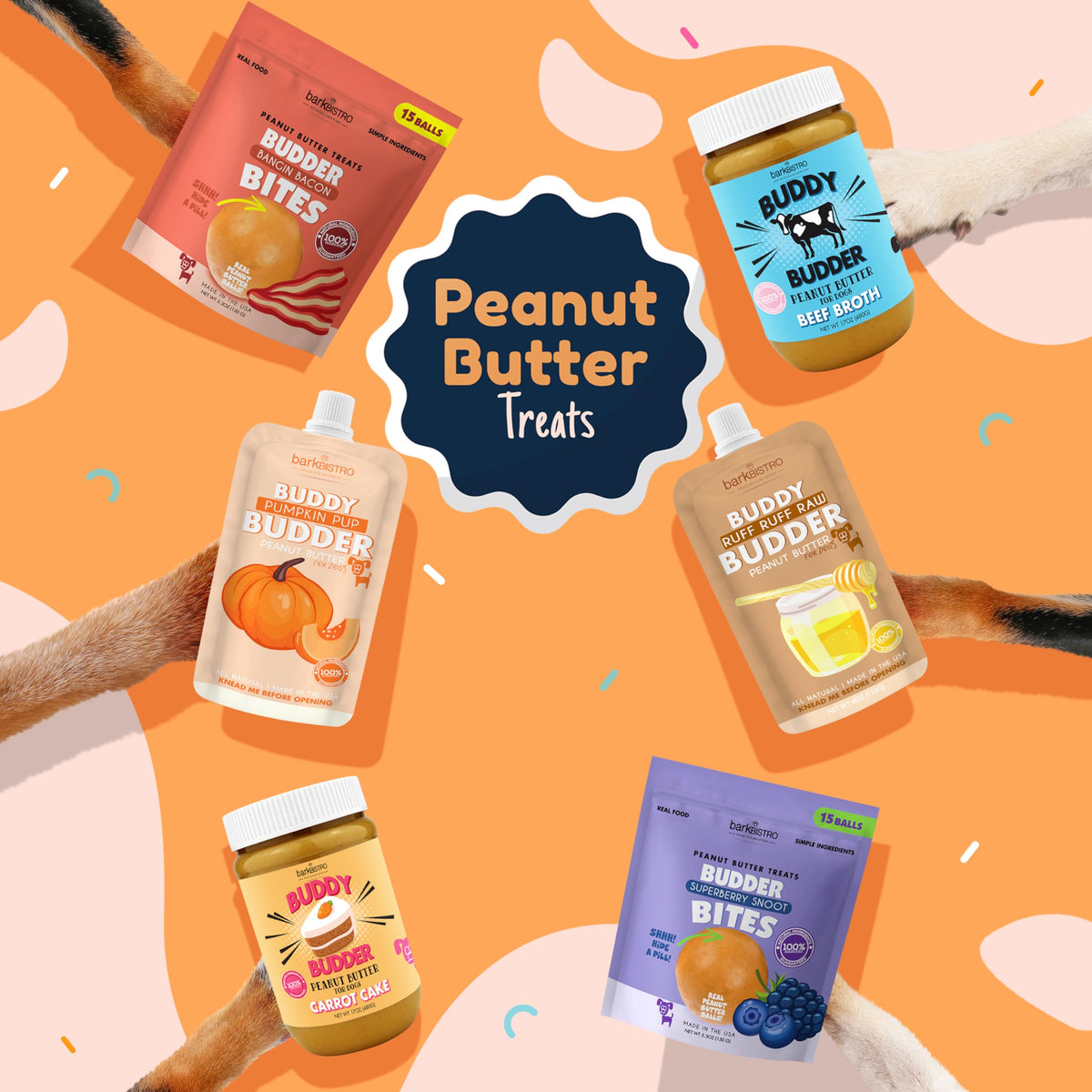 Natural Dog Peanut Butter 17oz D849